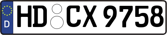 HD-CX9758