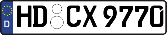 HD-CX9770
