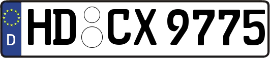 HD-CX9775