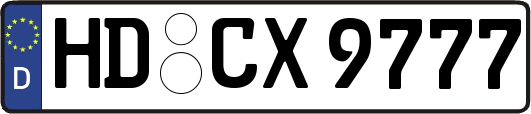 HD-CX9777