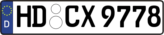 HD-CX9778