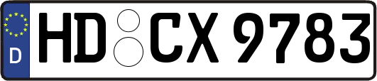 HD-CX9783