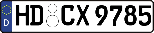 HD-CX9785