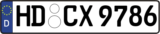HD-CX9786