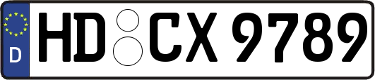 HD-CX9789