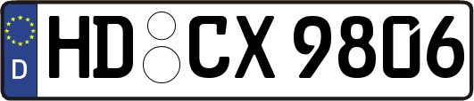 HD-CX9806