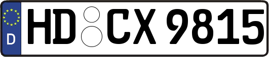 HD-CX9815