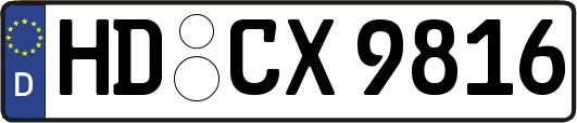 HD-CX9816