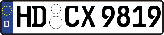 HD-CX9819