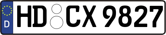 HD-CX9827