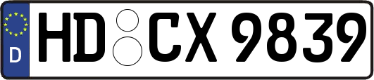 HD-CX9839