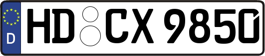 HD-CX9850