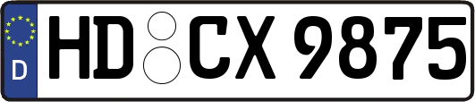 HD-CX9875