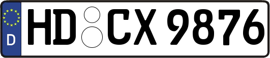 HD-CX9876