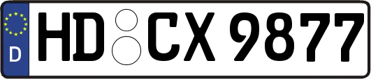 HD-CX9877