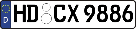 HD-CX9886