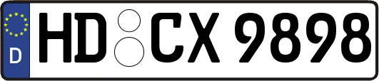 HD-CX9898