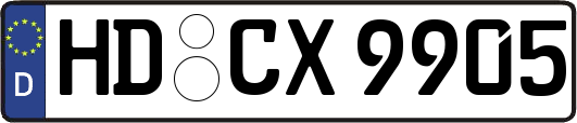 HD-CX9905