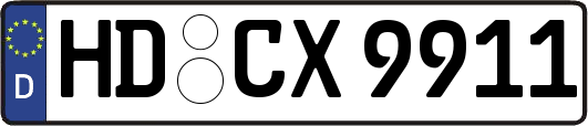 HD-CX9911