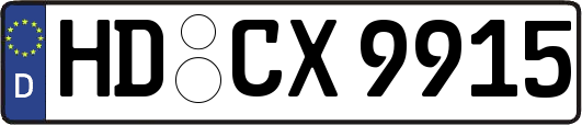 HD-CX9915