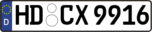 HD-CX9916