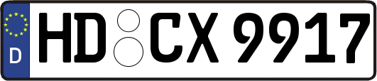 HD-CX9917
