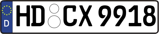 HD-CX9918