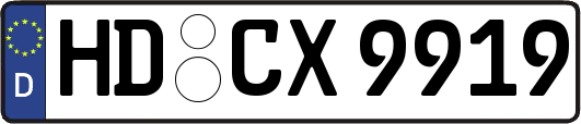 HD-CX9919