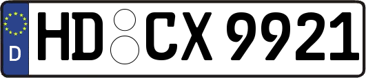 HD-CX9921