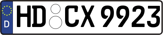 HD-CX9923