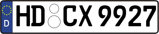 HD-CX9927