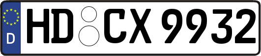 HD-CX9932