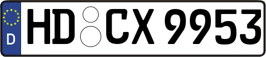 HD-CX9953