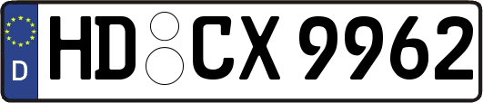 HD-CX9962