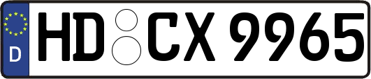 HD-CX9965