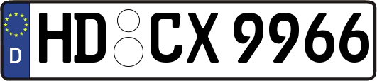 HD-CX9966
