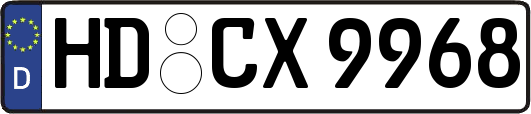 HD-CX9968