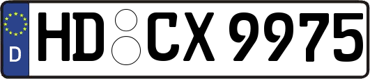 HD-CX9975