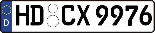 HD-CX9976