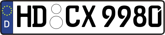 HD-CX9980