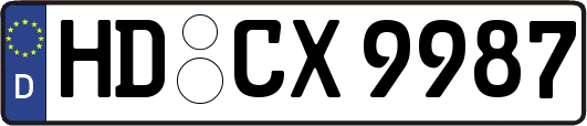 HD-CX9987