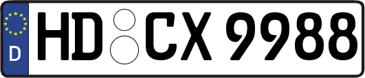 HD-CX9988