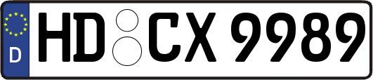 HD-CX9989