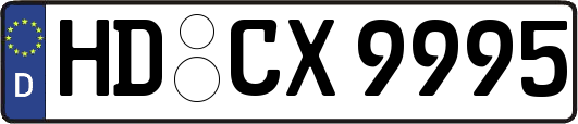 HD-CX9995