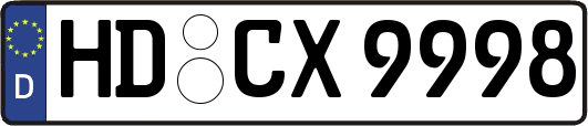 HD-CX9998