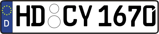 HD-CY1670