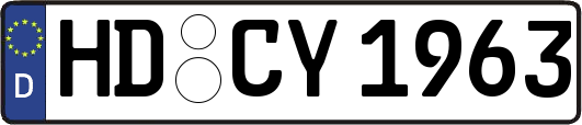 HD-CY1963