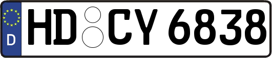 HD-CY6838