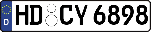 HD-CY6898