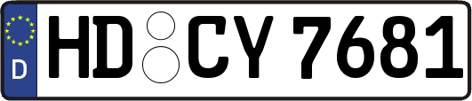 HD-CY7681